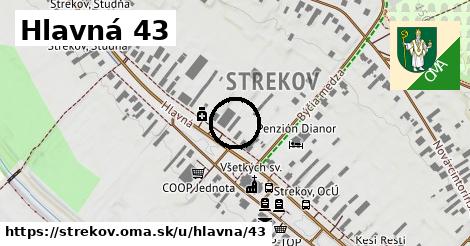 Hlavná 43, Strekov