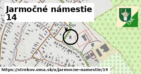 Jarmočné námestie 14, Strekov