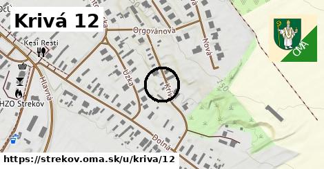 Krivá 12, Strekov