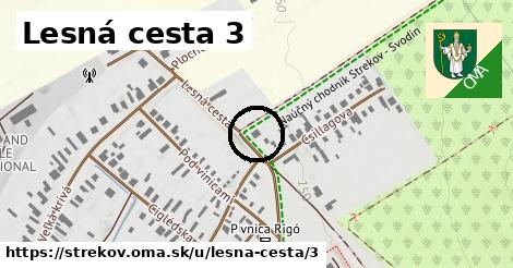 Lesná cesta 3, Strekov