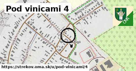 Pod vinicami 4, Strekov