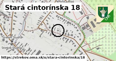 Stará cintorínska 18, Strekov