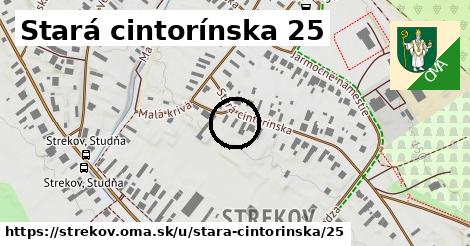 Stará cintorínska 25, Strekov