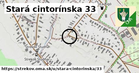 Stará cintorínska 33, Strekov