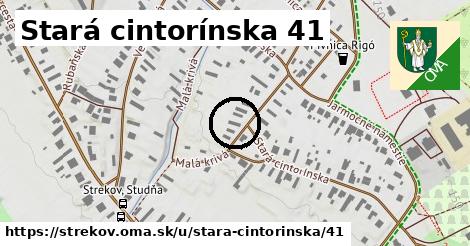 Stará cintorínska 41, Strekov