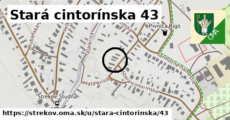 Stará cintorínska 43, Strekov