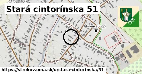 Stará cintorínska 51, Strekov