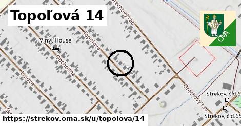 Topoľová 14, Strekov