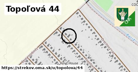 Topoľová 44, Strekov