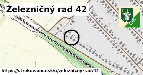 Železničný rad 42, Strekov