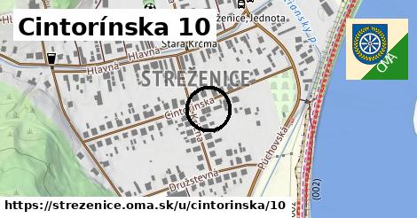 Cintorínska 10, Streženice