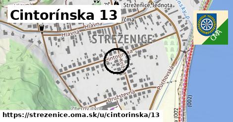 Cintorínska 13, Streženice