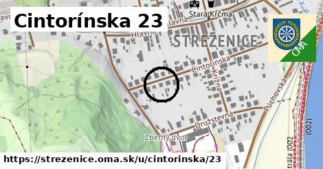 Cintorínska 23, Streženice