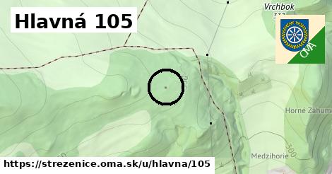 Hlavná 105, Streženice