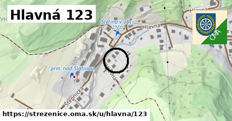 Hlavná 123, Streženice