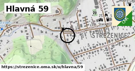 Hlavná 59, Streženice