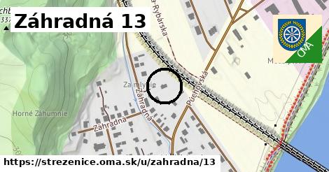 Záhradná 13, Streženice