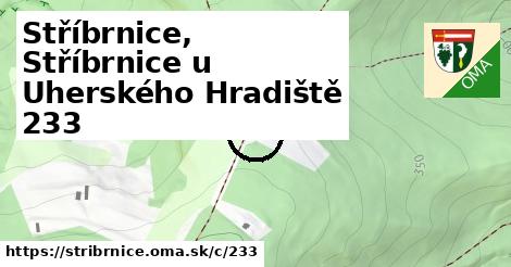Stříbrnice, Stříbrnice u Uherského Hradiště <span class="supisne">233</span>
