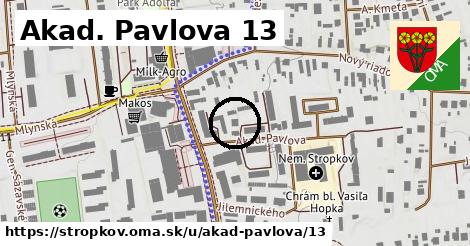 Akad. Pavlova 13, Stropkov