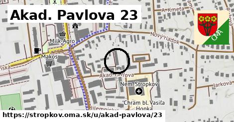 Akad. Pavlova 23, Stropkov