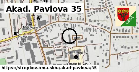 Akad. Pavlova 35, Stropkov