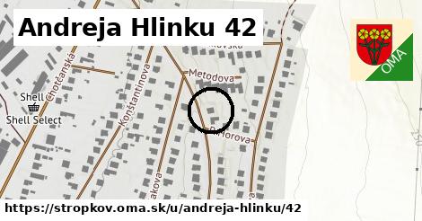 Andreja Hlinku 42, Stropkov