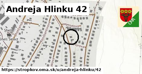 Andreja Hlinku 42, Stropkov