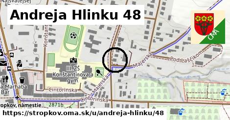 Andreja Hlinku 48, Stropkov