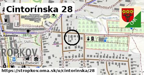 Cintorínska 28, Stropkov