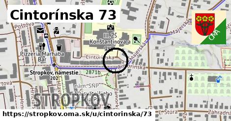 Cintorínska 73, Stropkov