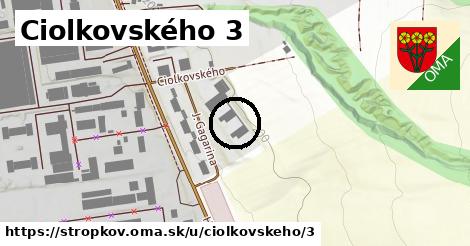 Ciolkovského 3, Stropkov