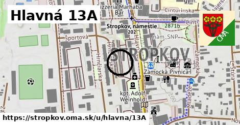 Hlavná 13A, Stropkov