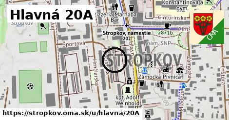 Hlavná 20A, Stropkov