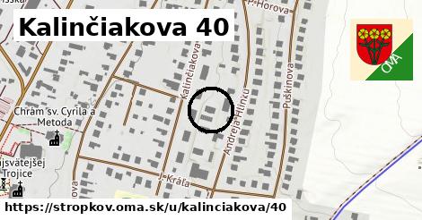 Kalinčiakova 40, Stropkov