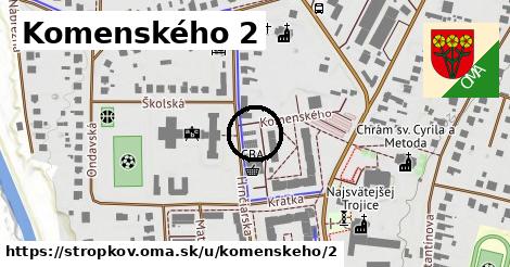 Komenského 2, Stropkov