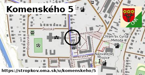 Komenského 5, Stropkov