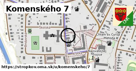 Komenského 7, Stropkov