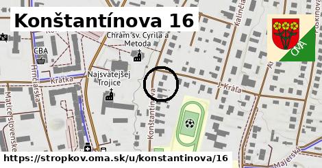 Konštantínova 16, Stropkov