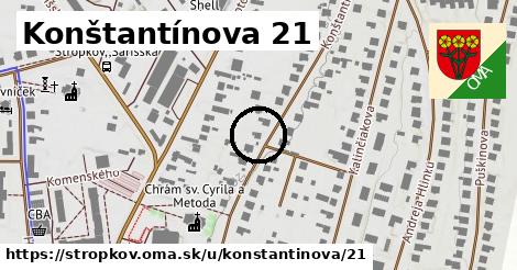 Konštantínova 21, Stropkov