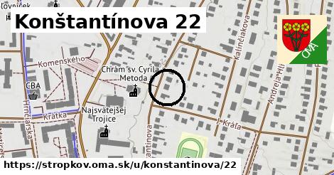 Konštantínova 22, Stropkov