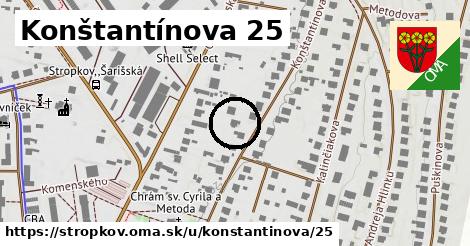 Konštantínova 25, Stropkov