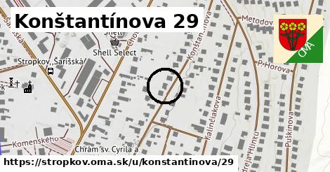 Konštantínova 29, Stropkov