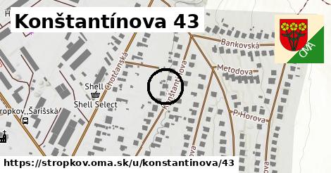 Konštantínova 43, Stropkov