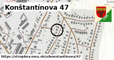 Konštantínova 47, Stropkov