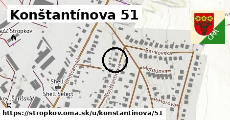 Konštantínova 51, Stropkov