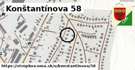 Konštantínova 58, Stropkov