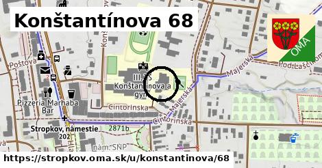 Konštantínova 68, Stropkov