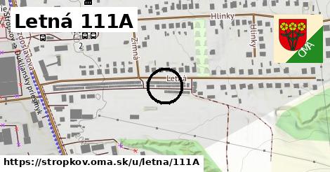 Letná 111A, Stropkov