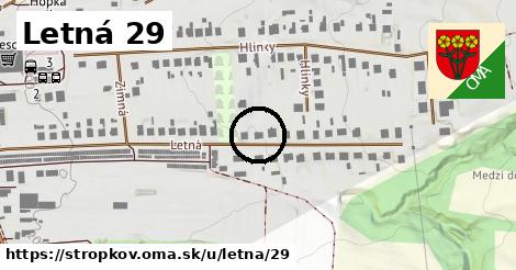 Letná 29, Stropkov