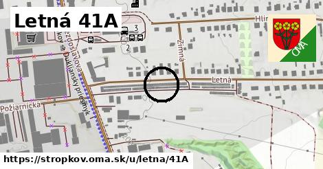 Letná 41A, Stropkov